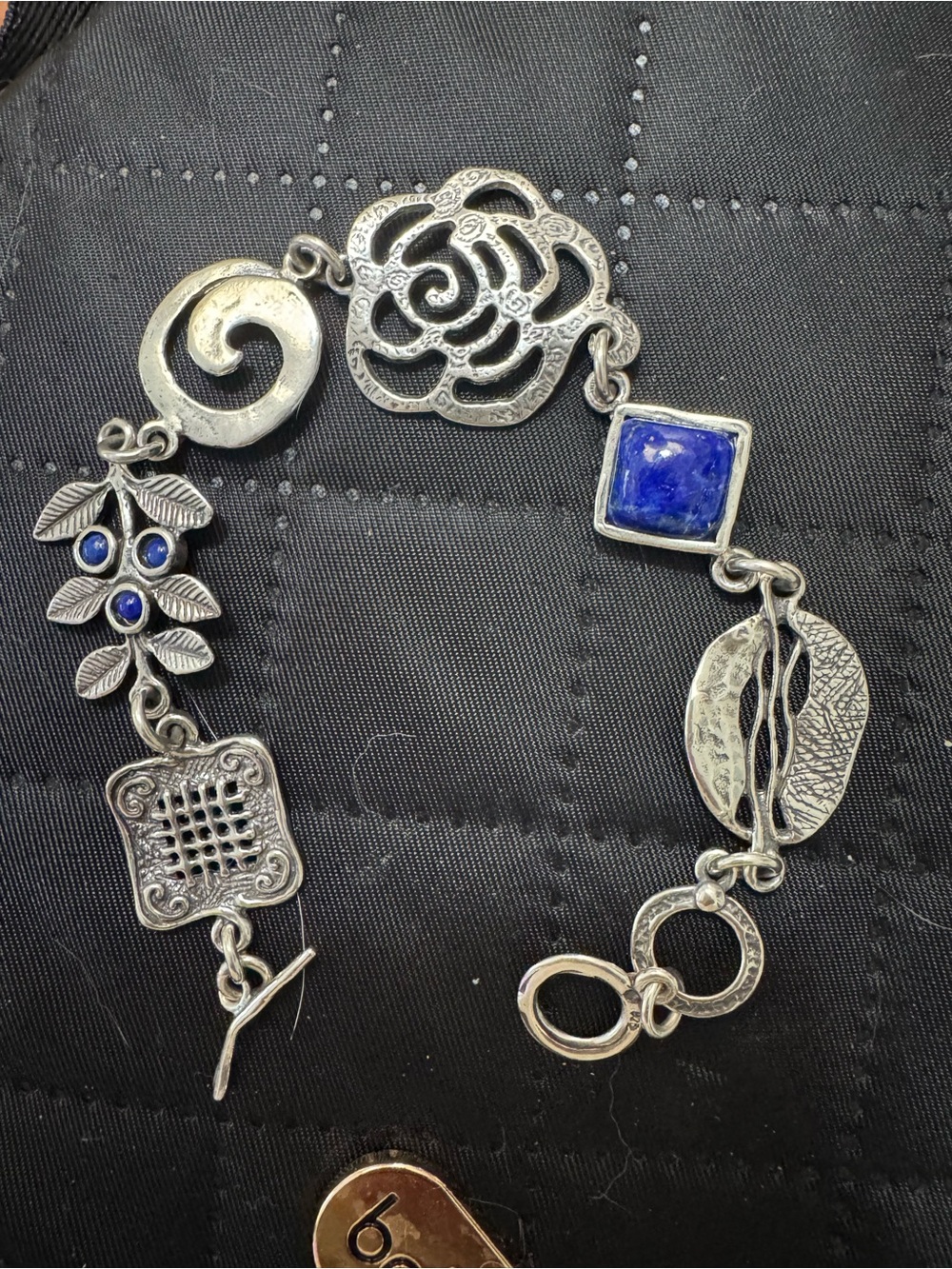 Israel Artisan Bracelet Silver 925 7inches